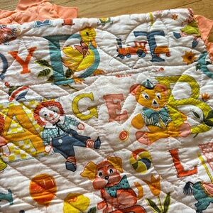 Vintage Raggedy Ann and Andy Quilt Bobbs-Merrill co